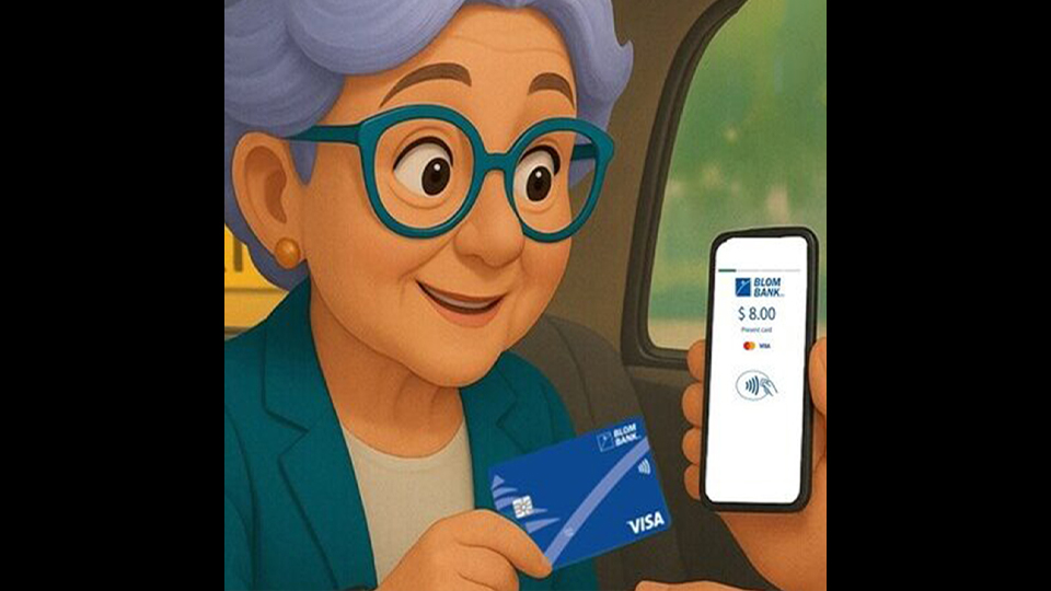 بنك لبنان والمهجر يطلق “BLOM Tap to phone” أول خدمة دفع عبر الهاتف الذكي في لبنان