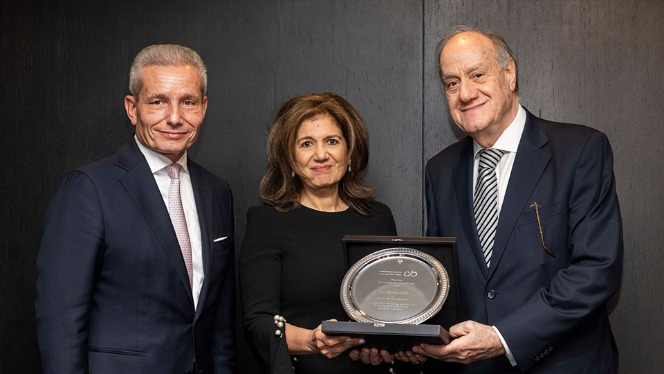 جمعية المصرفيين العرب في لندن تمنح رندة الصادق جائزة الإسهامات المتميزة في القطاع المصرفي العربي للعام 2025